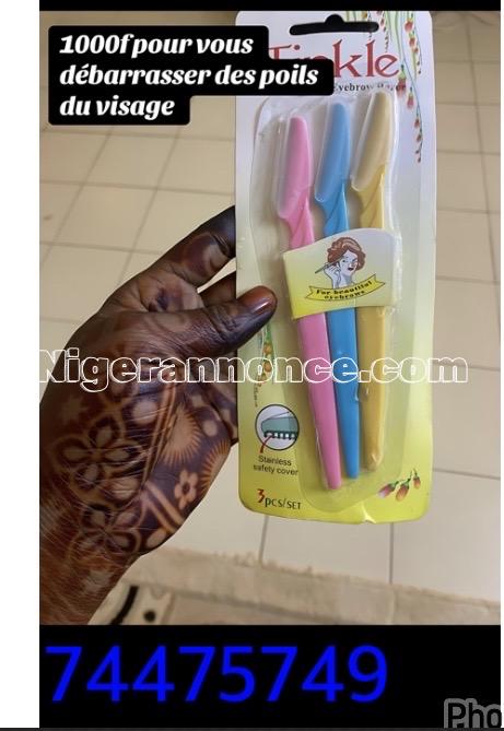 lame rasoir pour le visage | Niger annonce