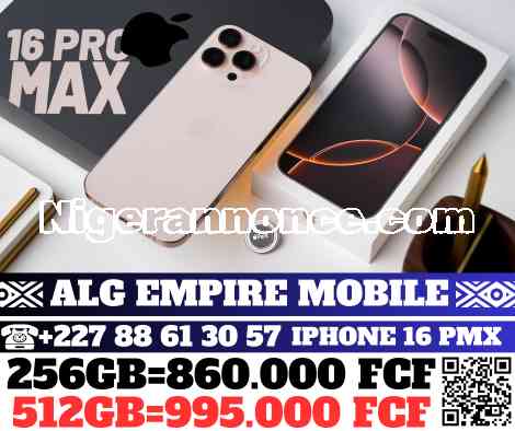 IPHONE 16 PRO MAX - Niamey