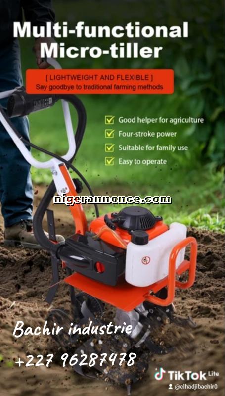Motoculture Essence 1L 3 hp chevaux accessoires complet Disponible à Tahoua et Niamey Whatsapp +227 99 36 17 13 - Niamey