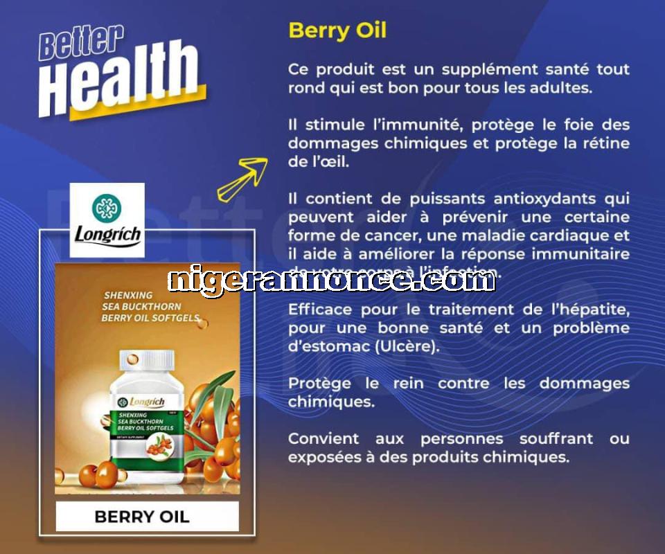 BERRY OIL DE LONGRICH - Niamey