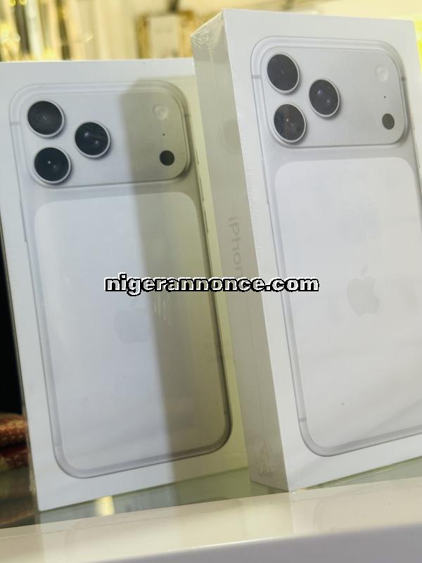 IPHONE 17 PRO MAX DERRIÈRE GÉNÉRATION | Niger annonce