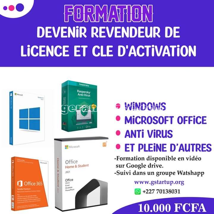 FORMATION REVENTE DES LICENCES - Niamey
