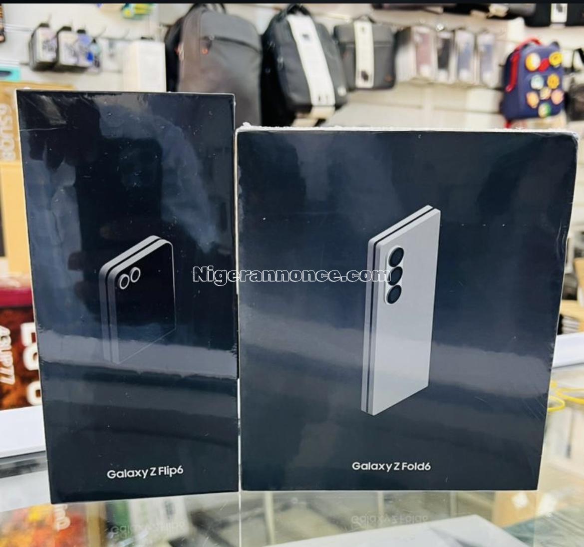 SAMSUNG GALAXIE Z-FLIP6 ET Z-FOLD6, google pixels 256G ET 512G - Niamey