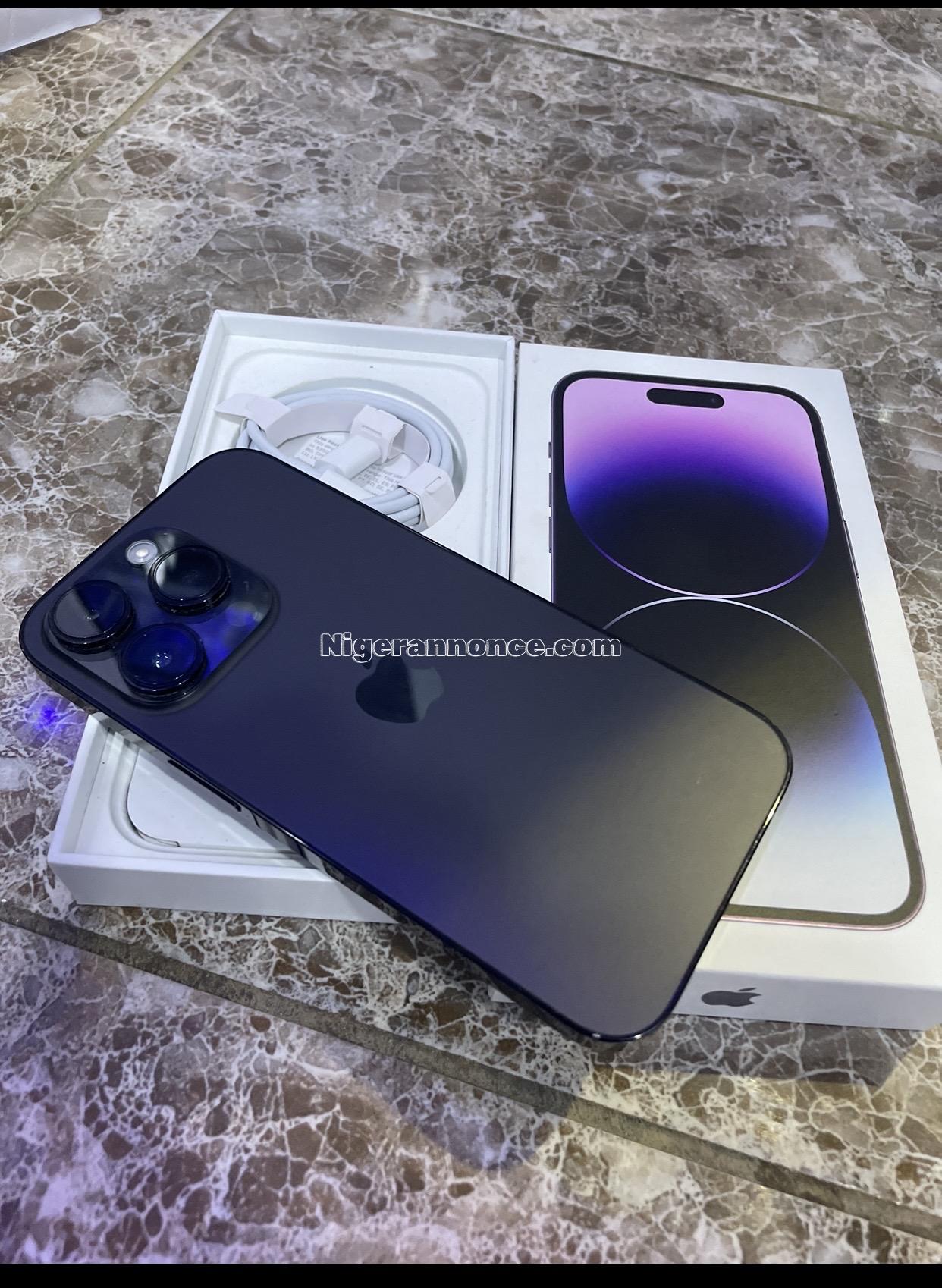 iPhone 14 pro max 256g 2SIM - Niamey