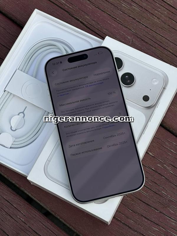 iphone 17 pro max sliver authentique - Niamey